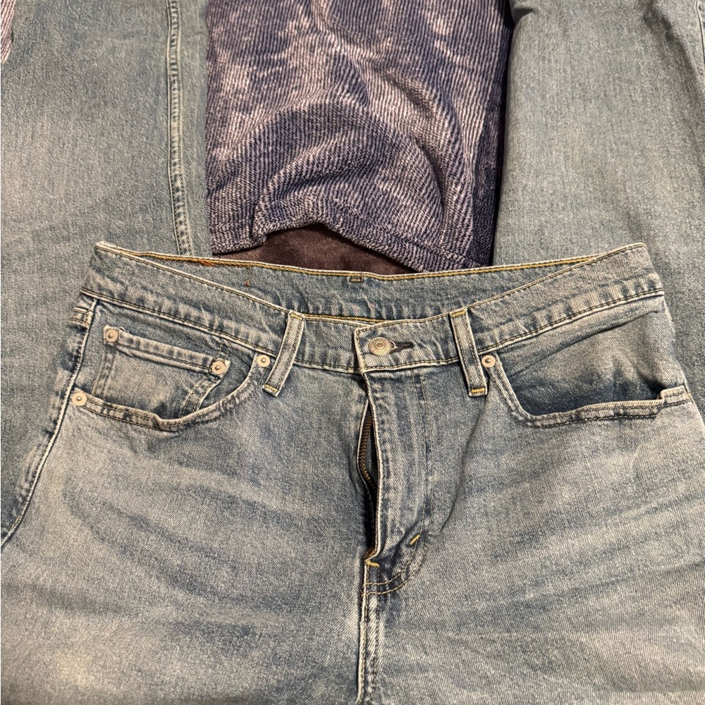 Men's Levi Blue Straight Jeans